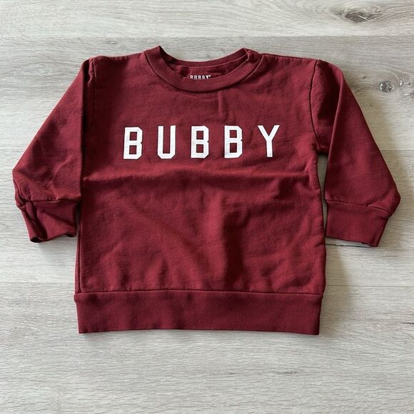 Ford and Wyatt X Little Bipsy Bubby Sweatshirt Holly Berry 18-24 M NWT IN PKG - Picture 6 of 9